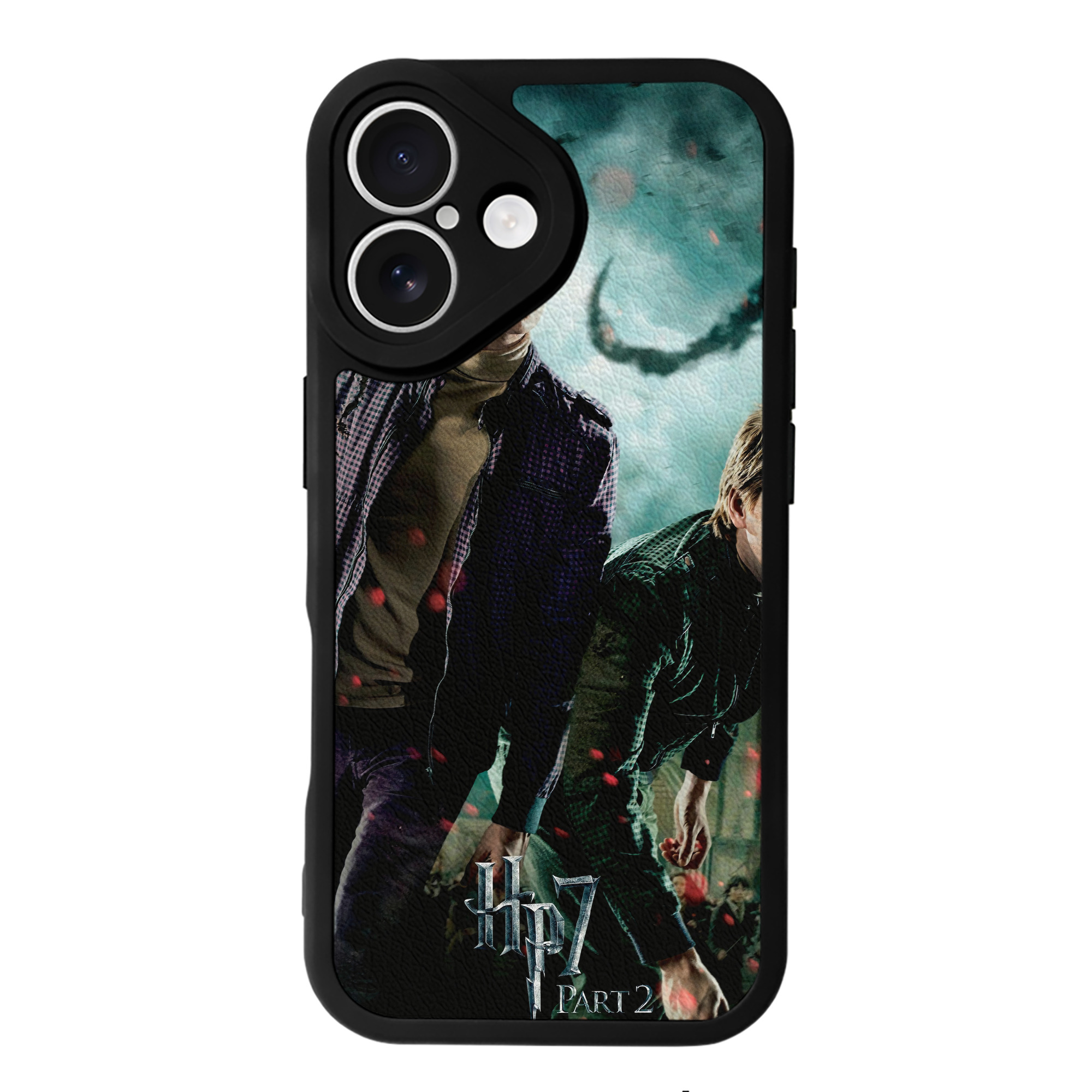 （画像用） Harry Potter ハリー・ポッターシリーズ 【iPhone 16シリーズ対応】シリコンスマホケース（レザー調） 材質：シリコン
